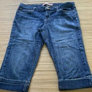 GAP Jeans Blue Capri Denim Women’s Shorts Size 10